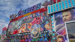 Roses Fun Fair Putney Common Vlog  BRAND NEW AVENGERS MIAMI RIDE May Bank Holiday 2021 [upl. by Gupta]