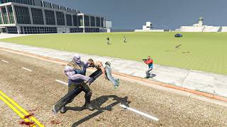 FOUR FRANKLIN STUCK IN MULTIVERSAE  THANOS VS FRANKLINS  INDIAN BIKES DRIVING 3D GAMEPALY [upl. by Cerallua]