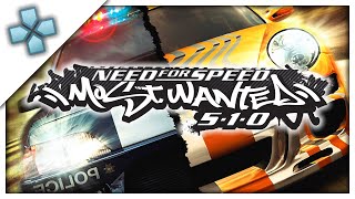 Need For Speed Most Wanted 510  PSP Gameplay PPSSPP 1080p [upl. by Remos]