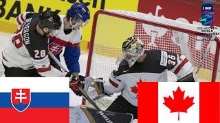 SLOVENSKO VS KANADA MAJSTROVSTVÁ SVETA V HOKEJI 2022 SK KOMENTÁR [upl. by Roche]