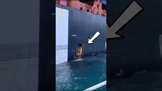 Why is this gate made on the side of the ship  shorts ship [upl. by Arayt]