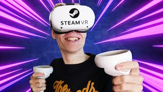 How To Play Oculus amp Steam PC VR Games On Your Oculus Meta Quest 2 [upl. by Lili]