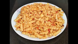 Veg Pasta Recipe  ঘরোয়াভাবে অল্প উপকরণে পাস্তা রেসিপি  Bonnyr Sathe Nana Ranna [upl. by Eile393]