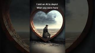 I Told An AI To Depict Wish You Were Here by Pink Floyd [upl. by Haleeuqa]