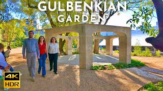 LISBON Gulbenkian Garden  Jardins Gulbenkian 4K HDR [upl. by Ycart]