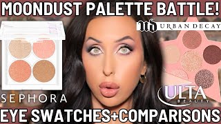 Urban Decay Moondust Space Cowboy Star Palette vs Quad HOT NEW RELEASE ALERT 4 Looks amp Eye Swatches [upl. by Herriott]