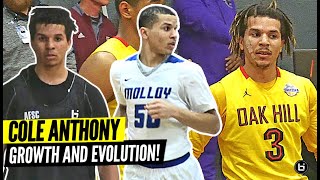 Cole Anthonys Incredible Growth amp Evolution Through The Years Athletic 9th Grader to a POINT GAWD [upl. by Ardnuahc]