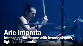 Aric Improta’s intense performance with insane visuals lights and sounds [upl. by Elma497]