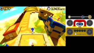 Sonic Lost World 3DS Part 6 Desert Ruins  Zone 1 [upl. by Pembrook]