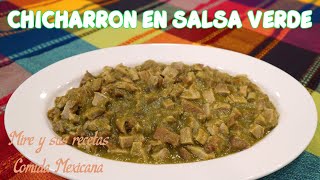 Riquísimo Chicharron Prensado en Salsa Verde [upl. by Ahseyd]