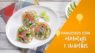 PRUEBA ESTOS DELICIOSOS PANUCHOS CON HABANEROS MOLIDOS CLEMENTE JACQUES® [upl. by Onilatac]