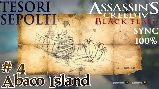 Assassins Creed 4 Black Flag ITA Tesoro Sepolto 4 Abaco Island [upl. by Noseyt]