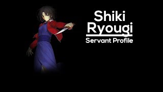 Fate Lore  Shiki Ryougi Skills and Abilties [upl. by Eramal]