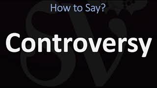 How to Pronounce Controversy CORRECTLY [upl. by Rochette896]