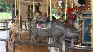 Chloe On Henry Doorly Zoo Carousel [upl. by Gurl]