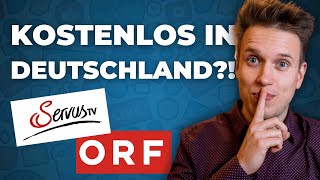 ORF amp Servus TV in Deutschland empfangen Anleitung 2024 [upl. by Enelyam]