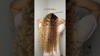 Yes or no 🤔 hairtok hairstyle heatlesscurls curlyhairhacks braids heatlesshairstyle hair [upl. by Sontag]