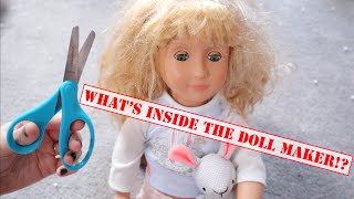 Whats Inside The Doll Maker Cutting Open The Doll Maker [upl. by Lezned722]