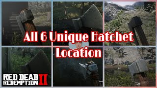 Get 6 Unique Hatchet in 4 Minutes  Red Dead Redemption 2  PS4  RDR2 Location [upl. by Sal]