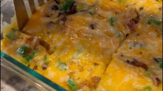 Easy Breakfast Casserole With what’s in Your Kitchen [upl. by Jacquelynn]