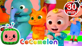 How to do the Looby Loo  CoComelon Animal Time  Learning with Animals  Nursery Rhymes for Kids [upl. by Kred404]