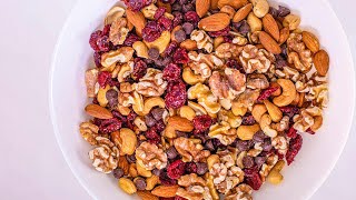 How To Make Healthy Trail Mix By Dr William Li [upl. by Onil650]