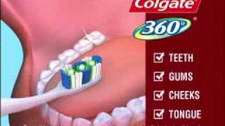 COMERCIAL COLGATE  ESCOVA COLGATE 360 [upl. by Zere]