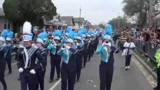 2013 COLLETON COUNTY HIGH SCHOOL BAND OF BLUE ENDYMION PARADE 2 [upl. by Filide]