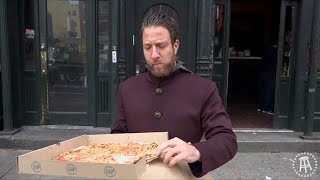 Barstool Pizza Review  The Original Patsys Bonus Bicycle Horn [upl. by Ynohtona]