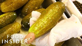 Corn Dogs Are Stuffed With Pickles  WTF Food [upl. by Alohs]