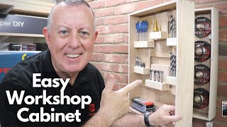 How to Build an Easy Workshop Cabinet [upl. by Gine]