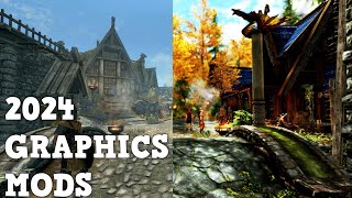 Skyrim PS4PS5 Best Graphics Mods 2024 DEFINITIVE LOAD ORDER [upl. by Hershel906]