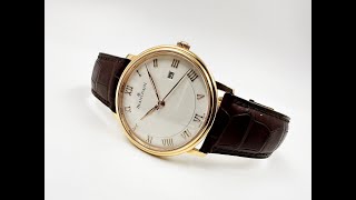 Blancpain Villeret Ultraplate 40 mm 6651 3642 55B [upl. by Ayotahc52]