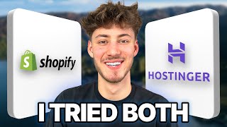 Shopify vs Hostinger 2024 Actual Honest Comparison [upl. by Neenwahs]