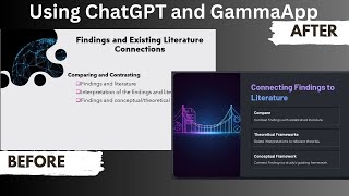 How to Use AI to Create Stunning PowerPoint Slides ChatGPT amp GammaApp Tutorial [upl. by Jori362]