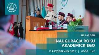 Inauguracja roku akademickiego 20222023 [upl. by Meihar]