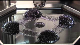 Ferrofluid Display  Programmable Liquid Metal Professional Exhibit [upl. by Okihcas683]