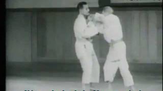 Kyuzo Mifune  008  Te Waza  Ganseki Otoshi [upl. by Bilat]