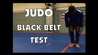 Judo Black Belt Test [upl. by Arednaxela210]