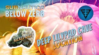 Nickel Ore  Deep Lilypad Cave Location Subnautica Below Zero [upl. by Annabelle]