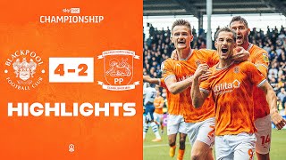 Highlights  Blackpool v Preston [upl. by Aeniah]