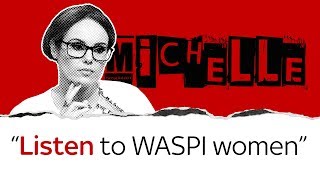 Michelle Dewberry Listen to WASPI women [upl. by Armillas]