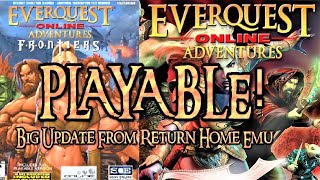 EverQuest Online Adventures PLAYABLE Update on Return Home Private Server Emulation EQOA MMORPG [upl. by Chi]