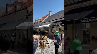 LA VALLÉE VILLAGE PARIS  Luxury Outlet Shopping [upl. by Thursby]