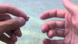 HD How to Tie a Palomar Knot with Fluorocarbon [upl. by Rafaelia]