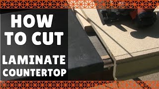 How to Cut Laminate Countertop – DIY [upl. by Canice338]