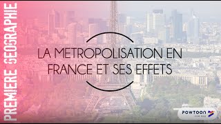 PREMIERE La France  La métropolisation et ses effets [upl. by Gorrono]