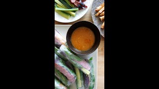 Quick and easy Nem Nuong Cuon with storebought meat Easy grilling shorts [upl. by Ialocin]