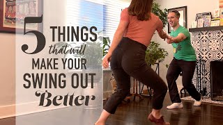 5 Things to Make Your Swing Out Better Follow Edition  for Lindy Hop and Swing Dance [upl. by Zurc513]