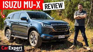 2023 Isuzu MUX inc 0100 amp autonomy test review 7 seat SUV [upl. by Nylehtak]